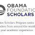 Obama Foundation Scholars Masters Program at Chicago University 2019/2020