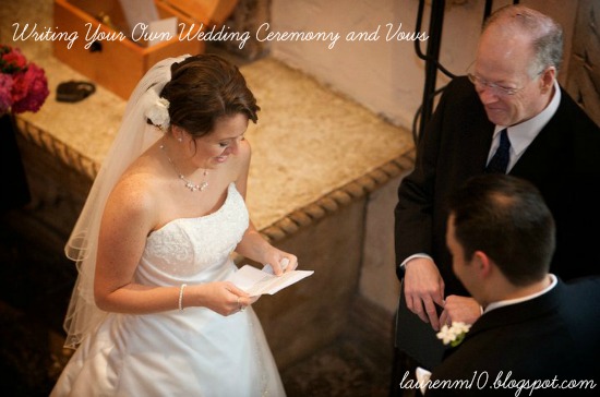 Eat Drink And Be Lauren Wedding Wednesday Writing Your Own I Went To The Internet Find An Officiant And Ended Up Using Weddingpastor In Researching Write This Post Learned That Lovely Man Who