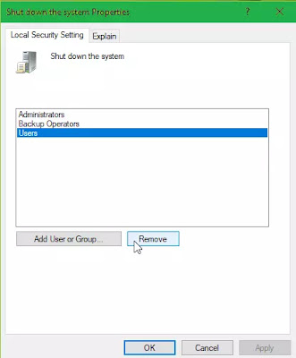Cara Menghilangkan Tombol Shutdown Di Windows 10-3 Cara Menghilangkan Tombol Shutdown Di Windows 10-3