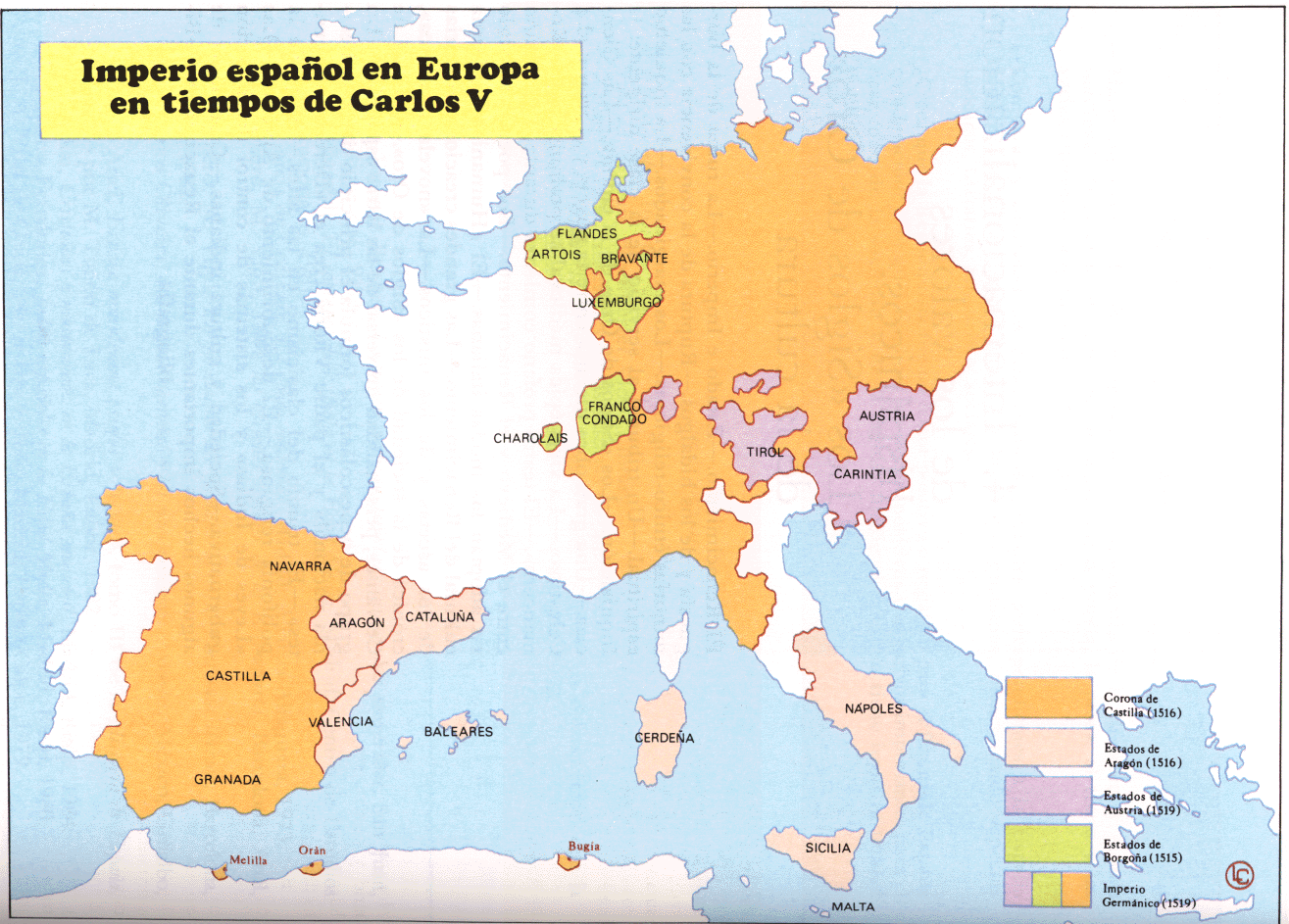 Mapa Mundo Europa Siglo Xvi