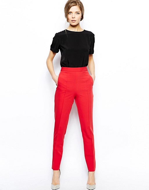 How to wear High waisted trousers - Miss Rich
