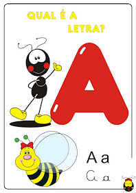 Leitura de imagens alfabeto A