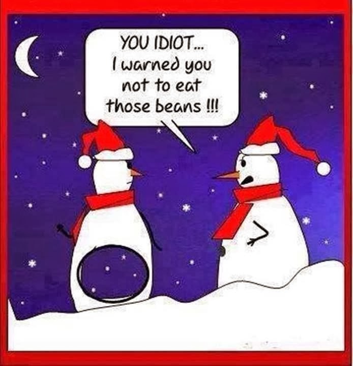 winter snowman cartoons funny joke pictures christmas presents fail