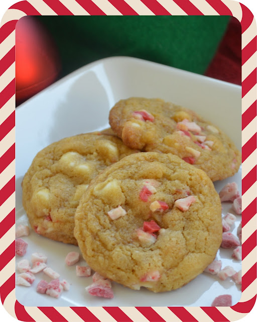 Big Rigs 'n Lil' Cookies White Chocolate Candy Cane Cookies