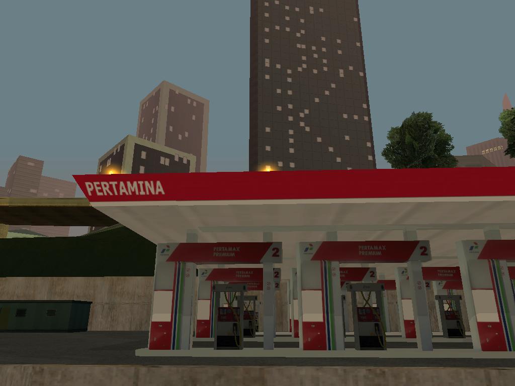 Cara Modif Pom Bensin menjadi Pertamina Gta San Andreas PC Sadergame Full Version PC Games