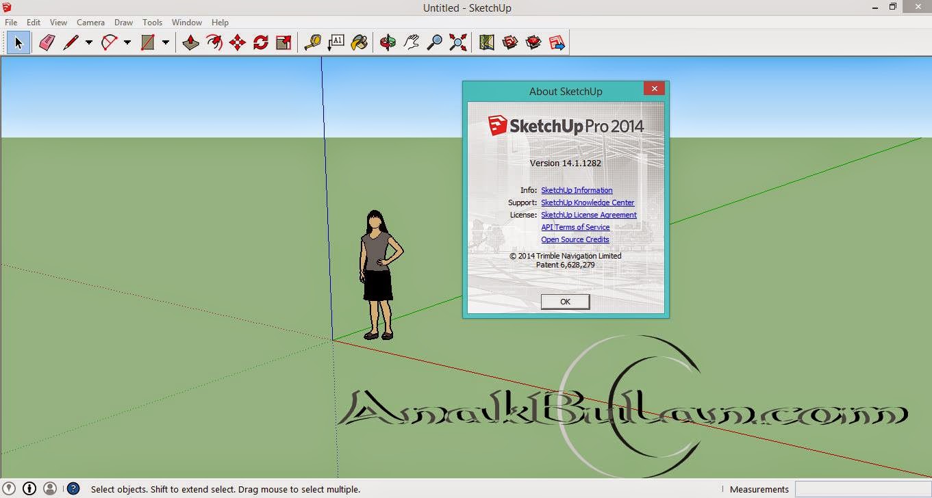 Google SketchUp Pro 2014 14.1.1282 Full Crack - ANAKBULAN.com