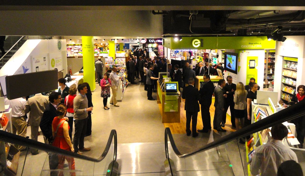 Alan in Belfast: New flagship Eason store opens in Belfast dead trees