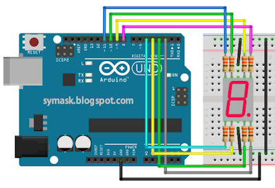 Arduino 7 segment