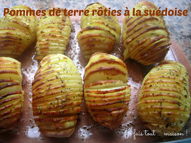Pommes de terre rôties à la suédoise Recette pommes de terre rôties au four à la suédoise