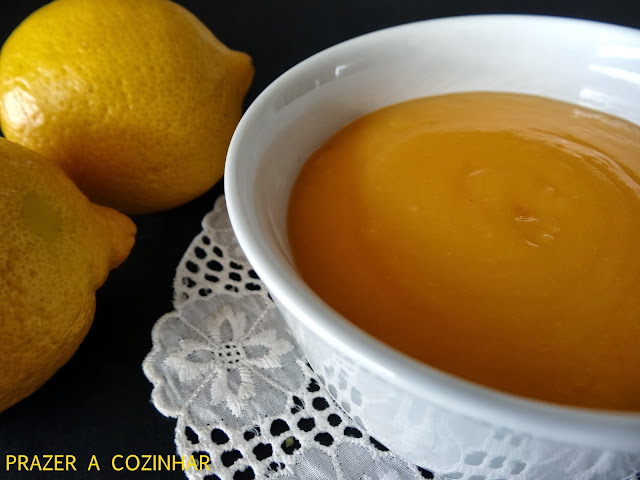 prazer a cozinhar - curd de limão