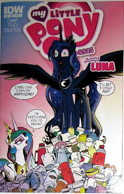 MLP Luna micro comic, cover B