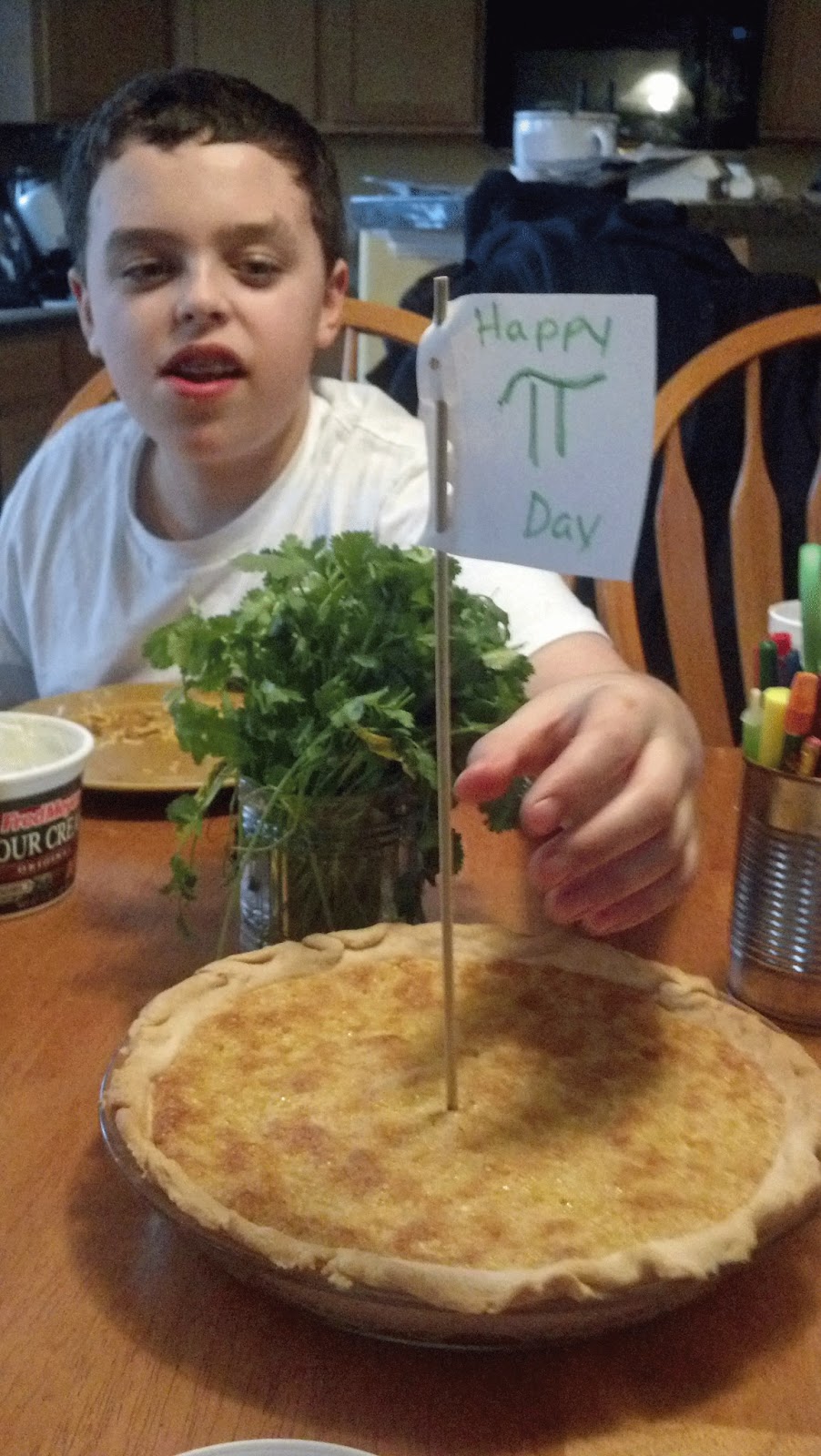 My View of the Honeypot Celebrating Pi Day