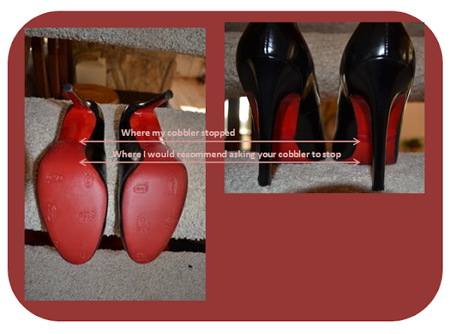 Recovering Shopaholic: Re-soling Louboutins