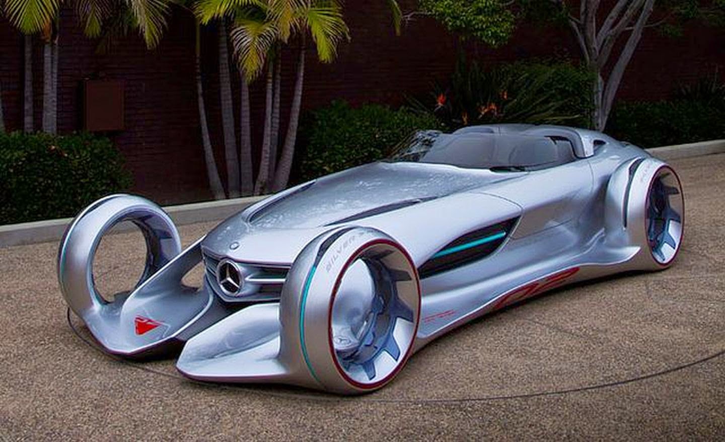 Mercedes silver arrow concept car #2