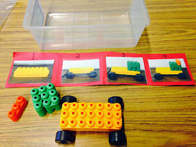 Task Boxes in Special Education Classroom