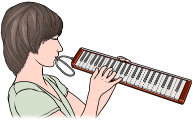 鍵盤ハーモニカ Keyboard harmonica