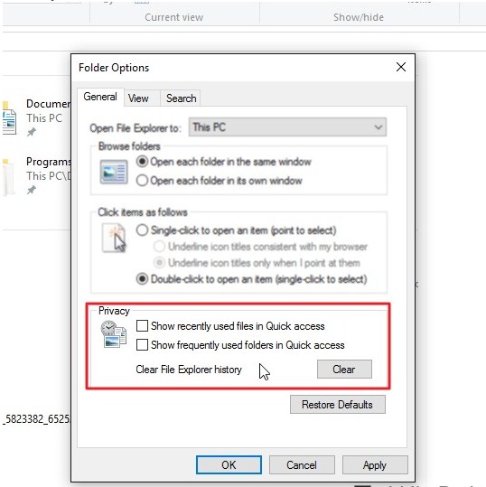 turn off frequent folders windows 10 turn off frequent folders windows 10