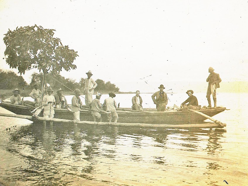 Our banca on the beach of the Volcano Island, just setting out for Taal. Image credit: University of Michigan Digital Collections. Our banca on the beach of the Volcano Island, just setting out for Taal. Image credit: University of Michigan Digital Collections.