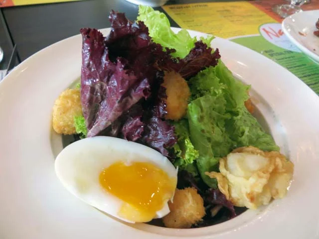 tofu green salad tofu green salad