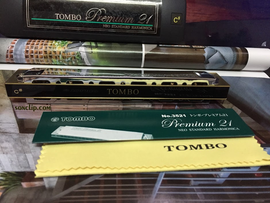 Kèn Harmonica - Tombo Band 21 Premium (Key C#)