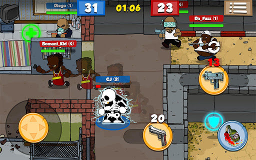 Game Bắn Súng 2D Prison Brawl Mod Cho Android