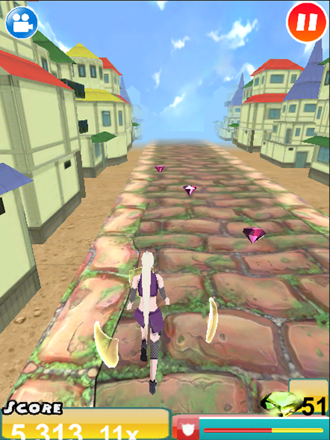 Ultimate Ninja 3D Run Battle Hileli APK [Sınırsız Elmas]
