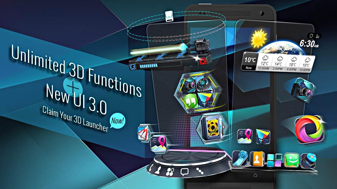 Next Launcher 3D v3.02 APK Personalization Apps Free Download