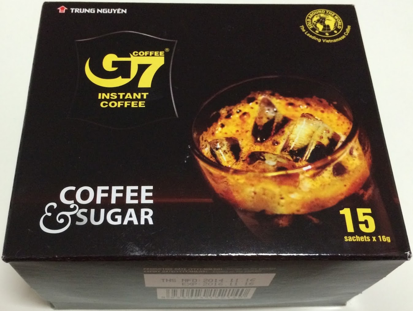 G7 2 in 1 Coffee & Sugar 15s