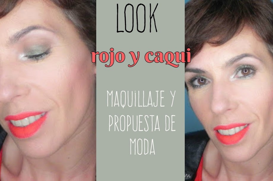 LAPINTURERA - Blog de bienestar emocional, psicología y mucho más.: Rojo y  verde caqui: Maquillaje y moda (Look+outfit)
