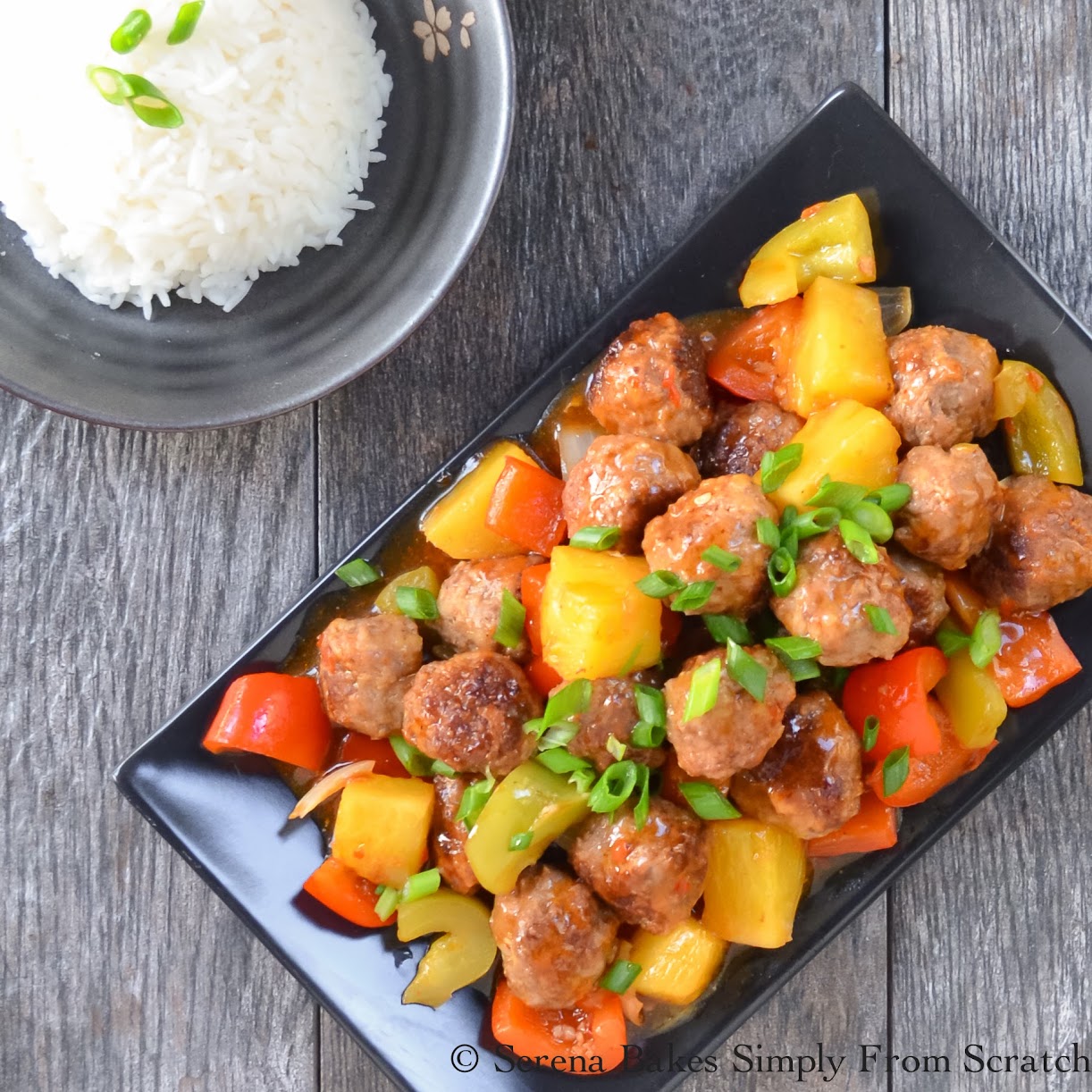Sweet And Sour Meatballs Serena Bakes Simply From Scratch