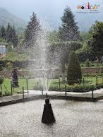 Beautiful fountains in the garden Beautiful fountains in the garden