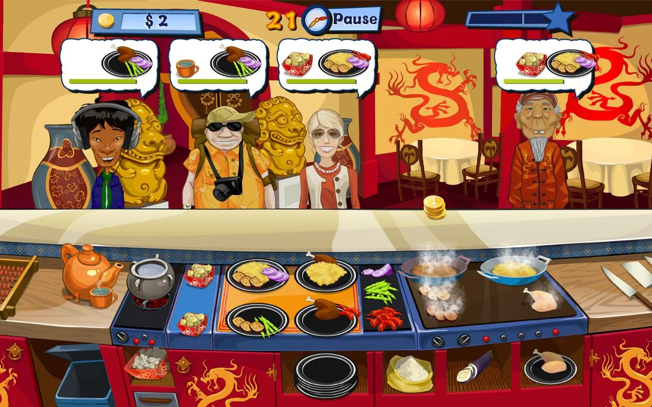 Happy Chef 2 V1.0 MOD [Full y Dinero Ilimitado] APK Gratis