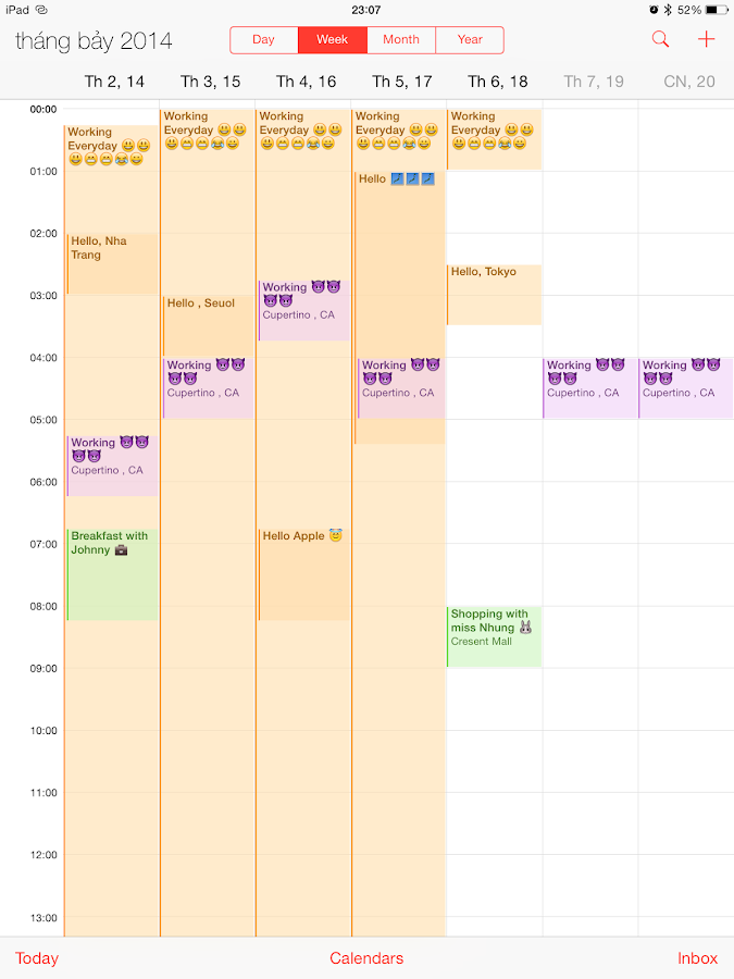 Calendario de icloud en Android