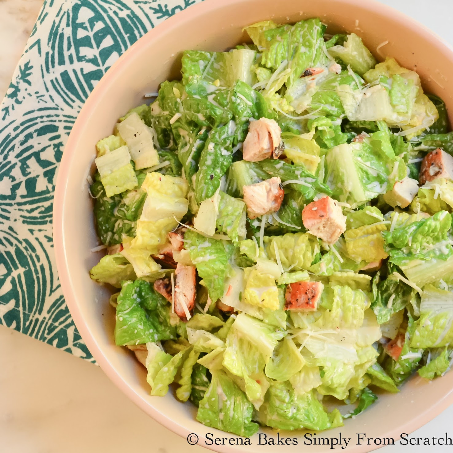 Healthier Caesar Salad Dressing Serena Bakes Simply From Scratch