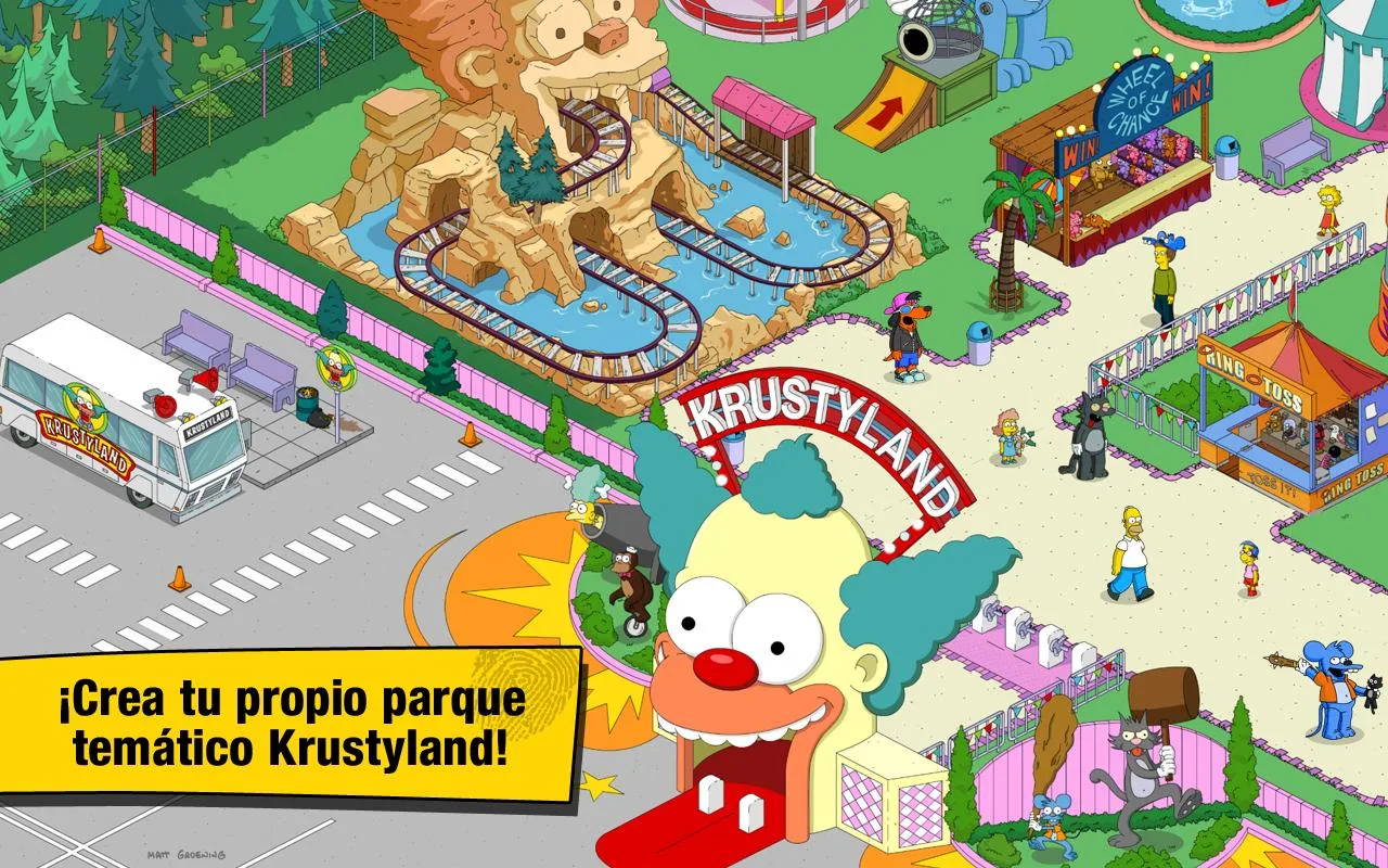The Simpsons Tapped Out 4.8.1 APK MOD (Donas, Dinero, Tickets y mas Ilimitado) Full para Android 