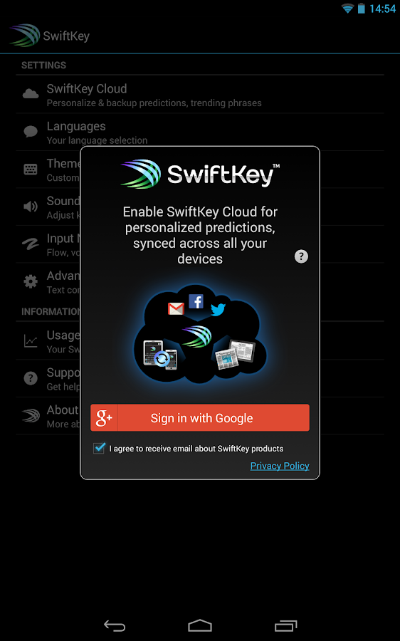 Swiftkey Keyboard Emoji v5.1.2.75 APK