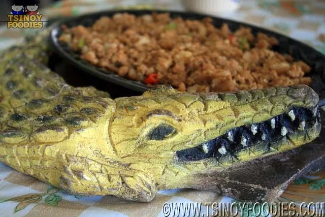 crocodile sisig