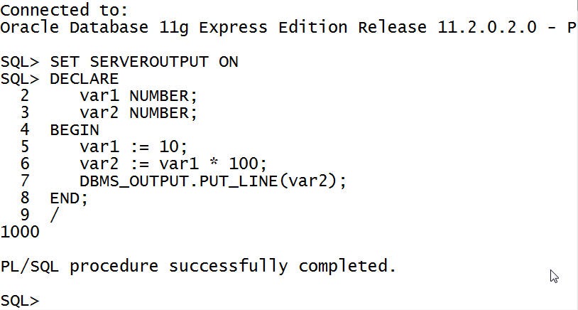 PL/SQL Introductions - Learning Database by Example