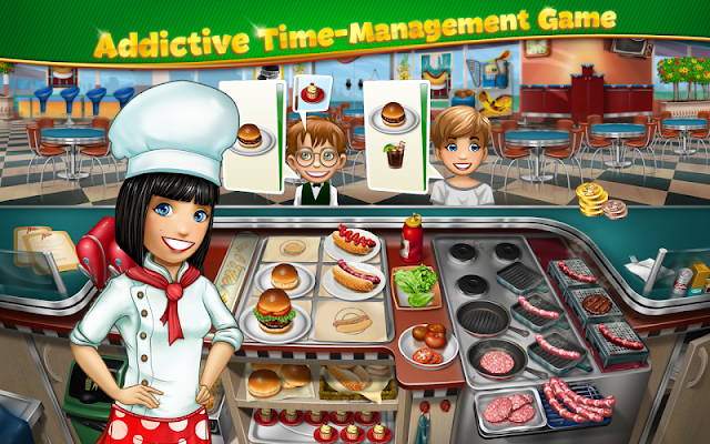 Cooking Fever v1.2.0 [Unlimited Coins/Gems]