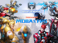 HEROES OF WARFARE, GAME MOBILE SERU PERSIS OVERWATCH !