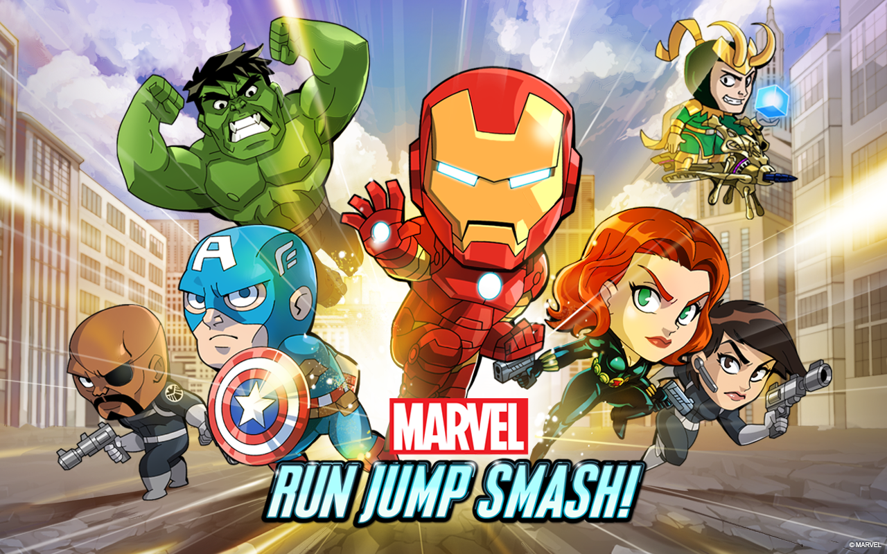 Marvel Run Jump Smash! v1.0.1 APK Arcade & Action Games Free Download