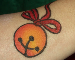 christmas face painting paint bells beginning lot illusions holly bell holiday skellington jack tree its balloon llc before star angel