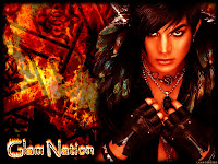 Adam Lambert Glam Nation fire desktop wallpaper