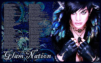 Adam Lambert Glam Nation Voodoo tour dates desktop wallpaper