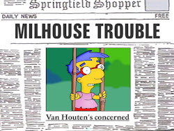 Milhouse In Trouble