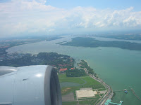 Vista aérea de Singapur, Singapore, vuelta al mundo, round the world, La vuelta al mundo de Asun y Ricardo