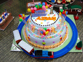 Baby Aidan Birthday cake