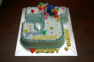 Baby Jayden 1st birthday cake