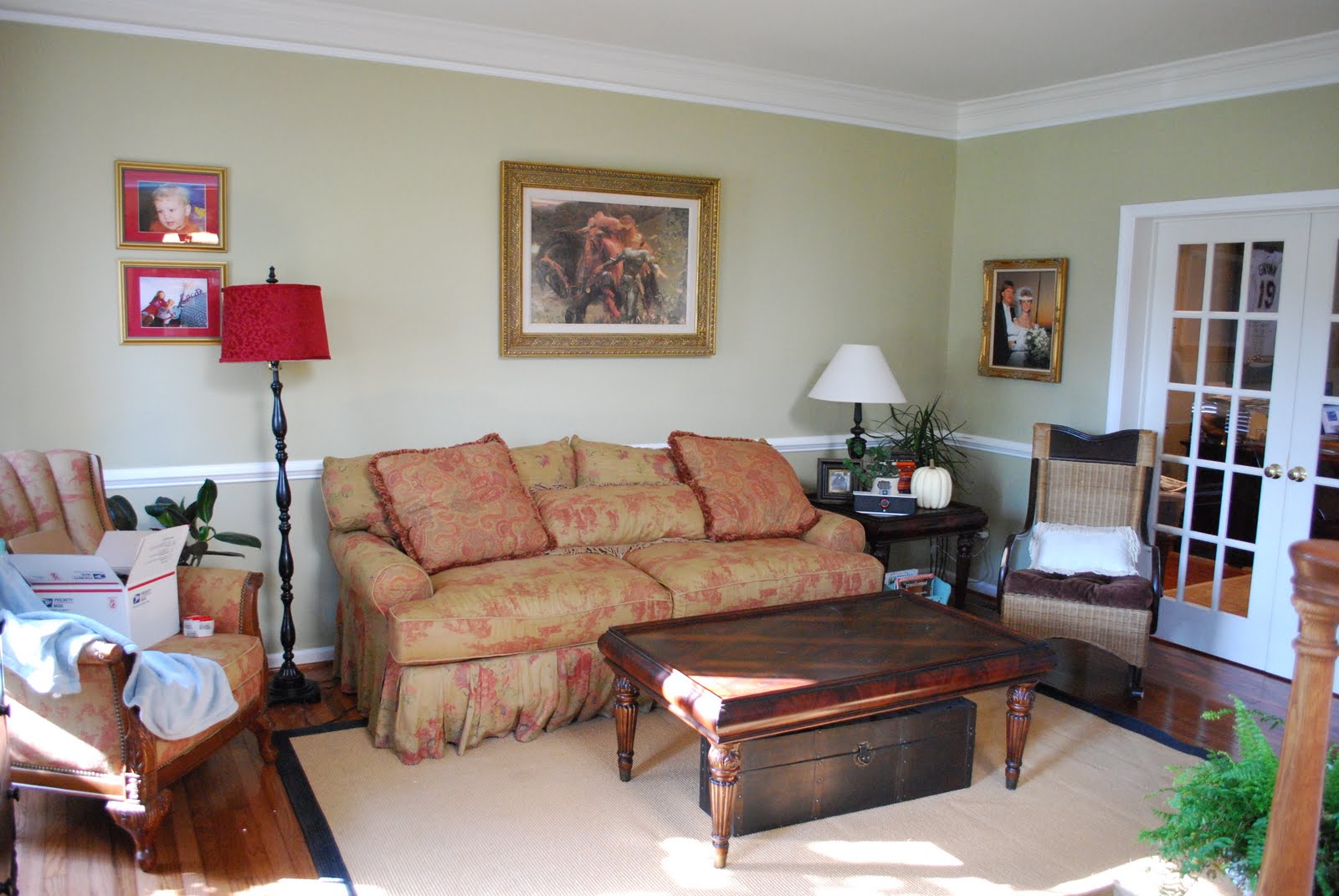 Mrs. Jones Rearranging Furniture