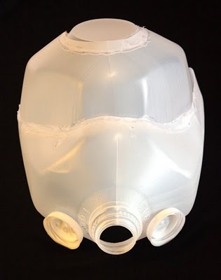 Graffiti Language: How To Make Your Own Stormtrooper Helmet Out of Milk